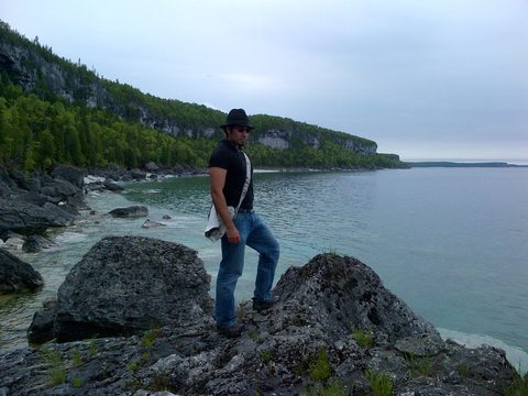 Photo from Sea Kayaking, Bruce Peninsula National Park, through paddle