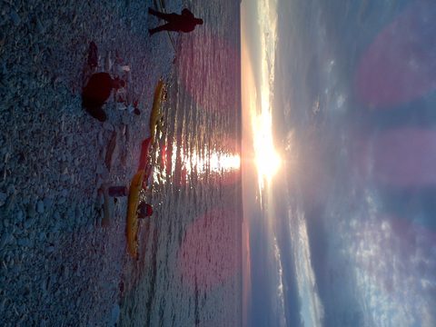 Photo from Sea Kayaking, Bruce Peninsula National Park, through paddle