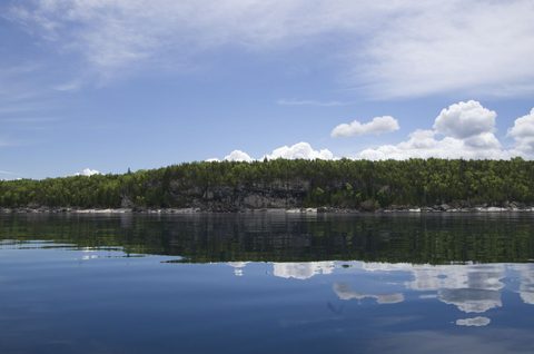 Photo from Sea Kayaking, Bruce Peninsula National Park, through paddle