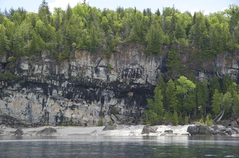Photo from Sea Kayaking, Bruce Peninsula National Park, through paddle