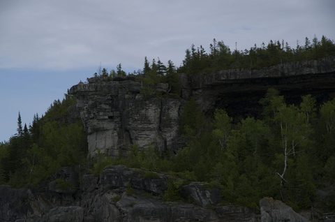 Photo from Sea Kayaking, Bruce Peninsula National Park, through paddle