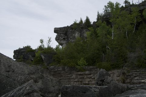 Photo from Sea Kayaking, Bruce Peninsula National Park, through paddle