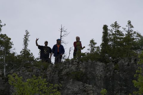 Photo from Sea Kayaking, Bruce Peninsula National Park, through paddle