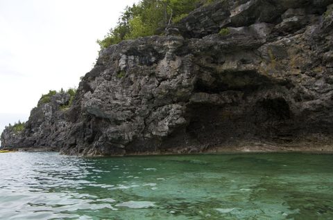 Photo from Sea Kayaking, Bruce Peninsula National Park, through paddle