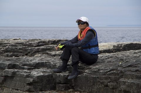 Photo from Sea Kayaking, Bruce Peninsula National Park, through paddle