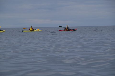 Photo from Sea Kayaking, Bruce Peninsula National Park, through paddle