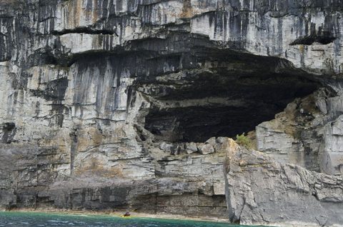 Photo from Sea Kayaking, Bruce Peninsula National Park, through paddle