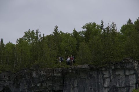 Photo from Sea Kayaking, Bruce Peninsula National Park, through paddle