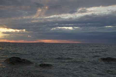 Photo from Sea Kayaking, Bruce Peninsula National Park, through paddle