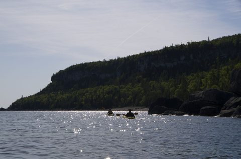 Photo from Sea Kayaking, Bruce Peninsula National Park, through paddle