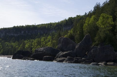 Photo from Sea Kayaking, Bruce Peninsula National Park, through paddle