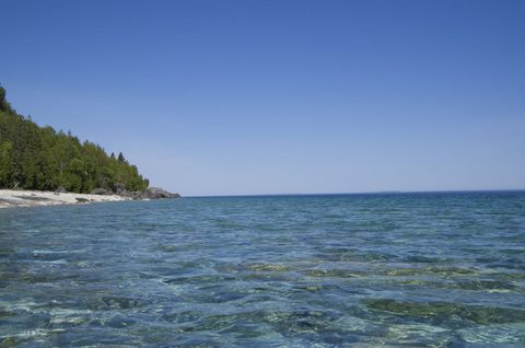 Photo from Sea Kayaking, Bruce Peninsula National Park, through paddle