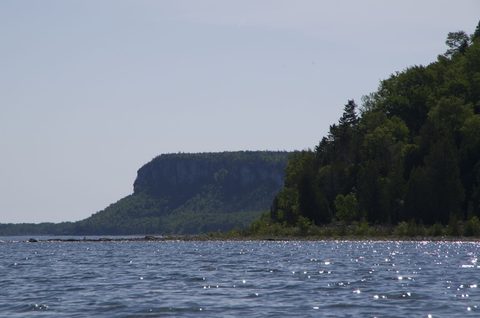 Photo from Sea Kayaking, Bruce Peninsula National Park, through paddle