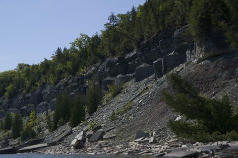 Photo from Sea Kayaking, Bruce Peninsula National Park, through paddle