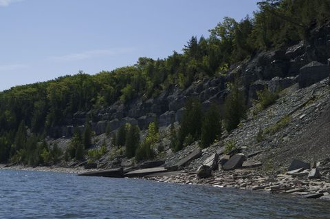 Photo from Sea Kayaking, Bruce Peninsula National Park, through paddle