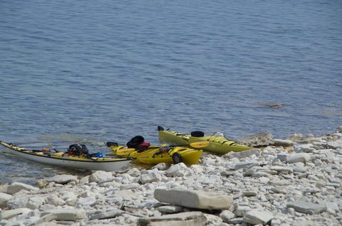 Photo from Sea Kayaking, Bruce Peninsula National Park, through paddle