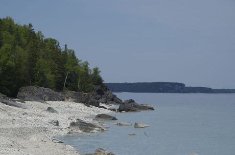 Photo from Sea Kayaking, Bruce Peninsula National Park, through paddle