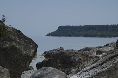 Photo from Sea Kayaking, Bruce Peninsula National Park, through paddle
