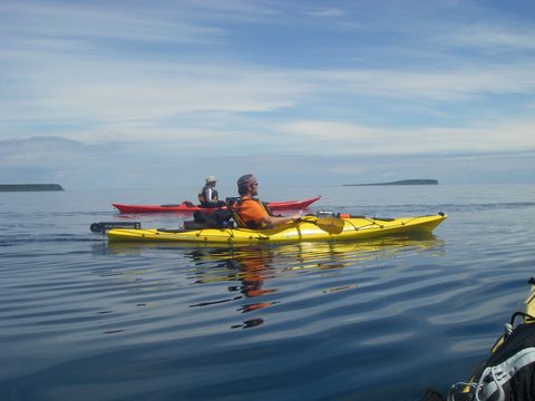 Photo from Sea Kayaking, Bruce Peninsula National Park, through paddle