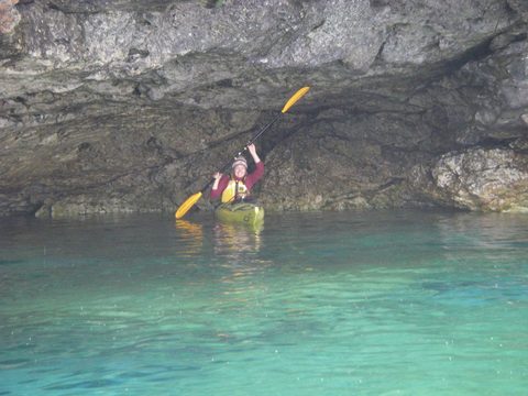 Photo from Sea Kayaking, Bruce Peninsula National Park, through paddle