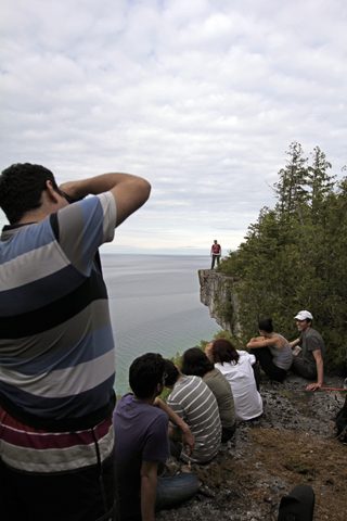 Photo from Sea Kayaking, Bruce Peninsula National Park, through paddle