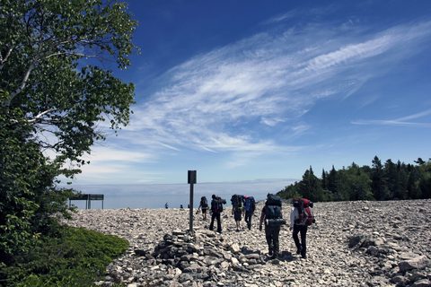 Photo from Sea Kayaking, Bruce Peninsula National Park, through paddle
