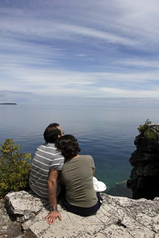 Photo from Sea Kayaking, Bruce Peninsula National Park, through paddle