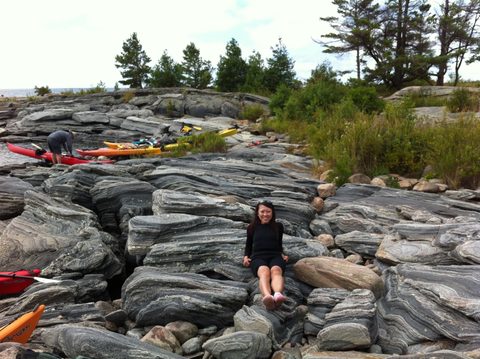 Photo from Sea Kayaking, Franklin, Mink and McCoy Island chains