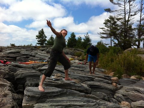 Photo from Sea Kayaking, Franklin, Mink and McCoy Island chains
