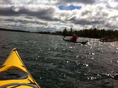 Photo from Sea Kayaking, Franklin, Mink and McCoy Island chains