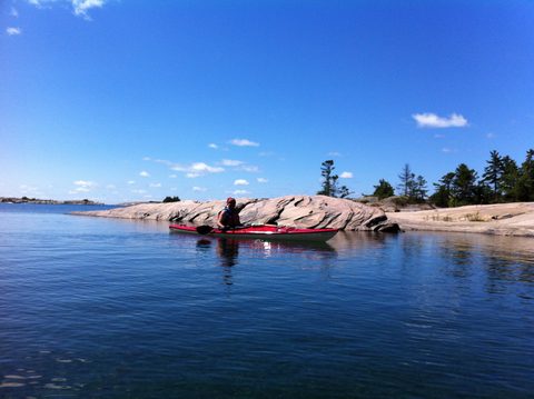 Photo from Sea Kayaking, Franklin, Mink and McCoy Island chains