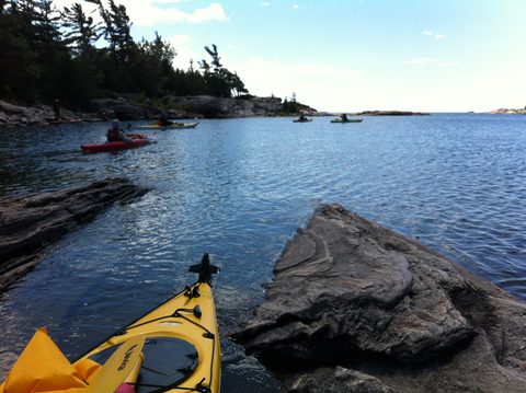 Photo from Sea Kayaking, Franklin, Mink and McCoy Island chains
