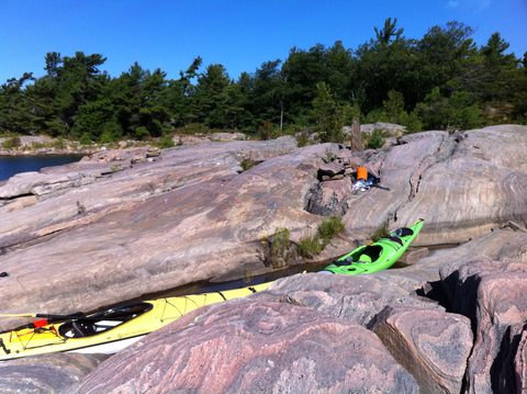 Photo from Sea Kayaking, Franklin, Mink and McCoy Island chains