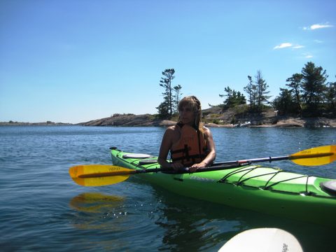 Photo from Sea Kayaking, Franklin, Mink and McCoy Island chains