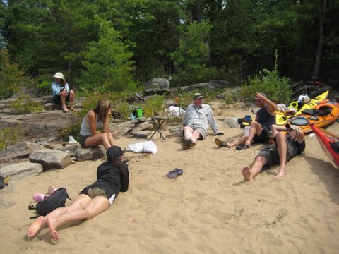 Photo from Sea Kayaking, Franklin, Mink and McCoy Island chains