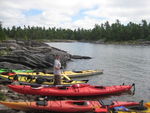 Photo from Sea Kayaking, Franklin, Mink and McCoy Island chains