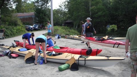 Photo from Sea Kayaking, Franklin, Mink and McCoy Island chains