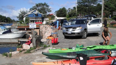 Photo from Sea Kayaking, Franklin, Mink and McCoy Island chains