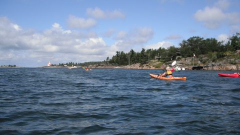 Photo from Sea Kayaking, Franklin, Mink and McCoy Island chains
