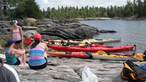 Photo from Sea Kayaking, Franklin, Mink and McCoy Island chains