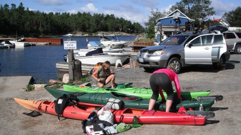 Photo from Sea Kayaking, Franklin, Mink and McCoy Island chains