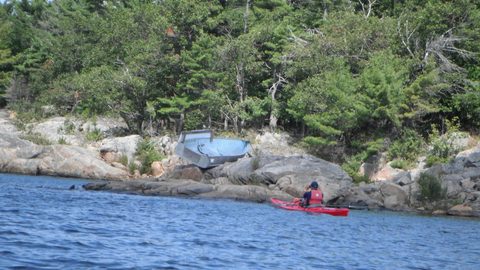 Photo from Sea Kayaking, Franklin, Mink and McCoy Island chains