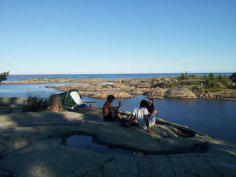 Photo from Sea Kayaking, Bustard Islands via French River