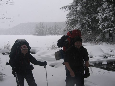Photo from Reimagining Beringia, mode of travel? Ice age.