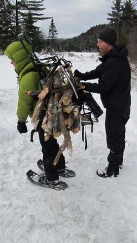 Photo from Reimagining Beringia, mode of travel? Ice age.