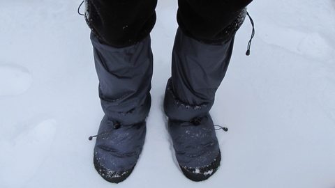 Photo from Reimagining Beringia, mode of travel? Ice age.